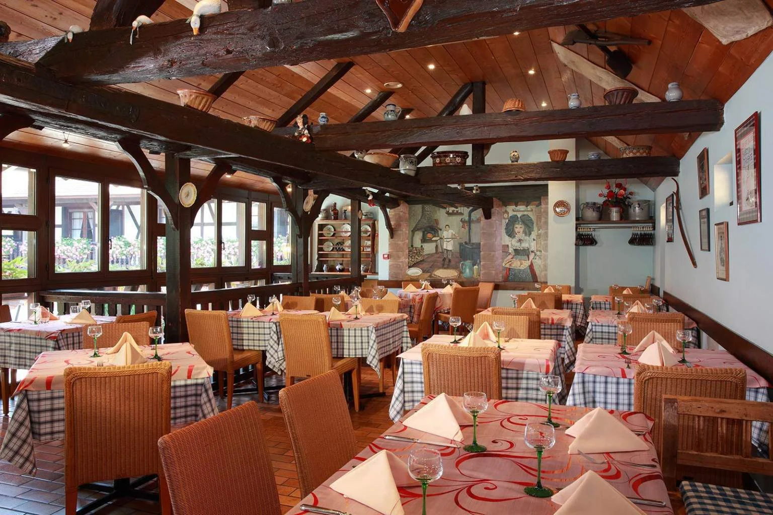Salle du Restaurant Steinkeller à Entzheim