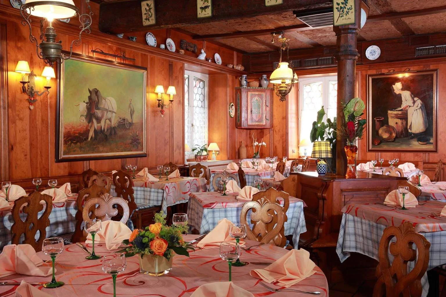 Salle du Restaurant Steinkeller à Entzheim